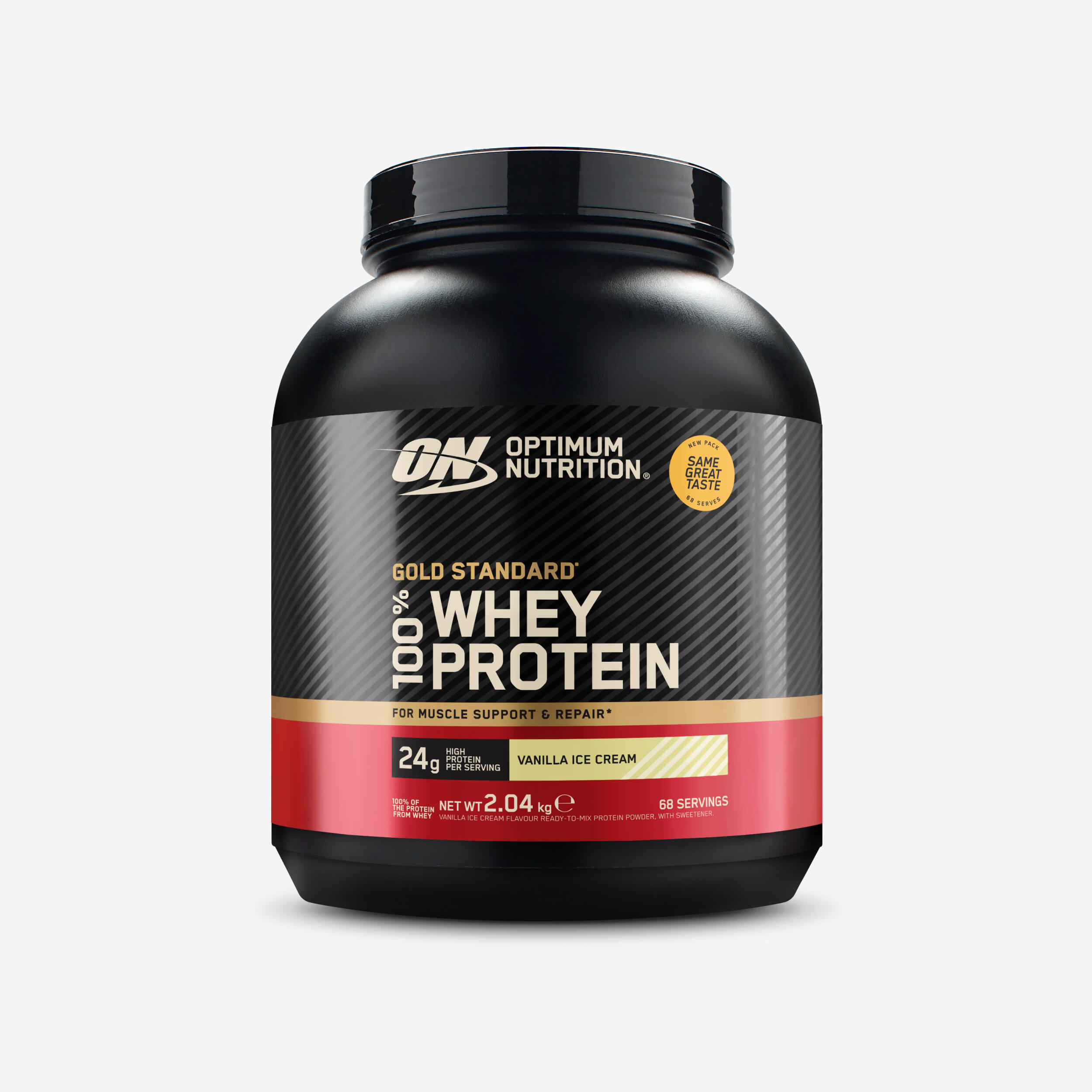 OPTIMUM NUTRITION OPTIMUM NUTRITION 100% wei-eiwit vanille Gold Standard 2,04 kg