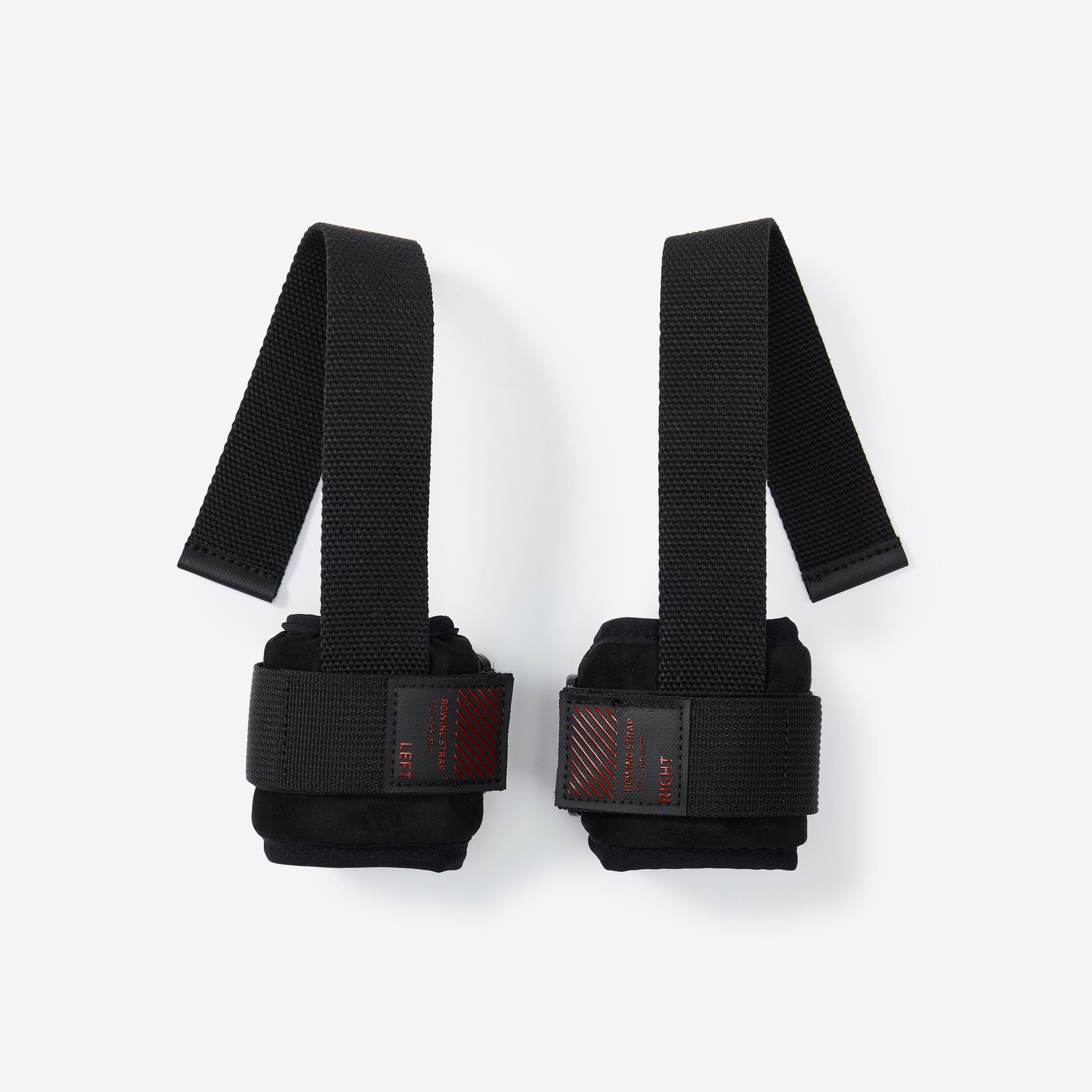DOMYOS DOMYOS Lifting straps met polsband zwart